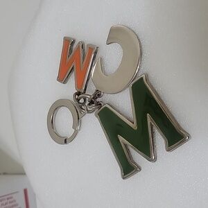 MCM Silver Multicolor Charm